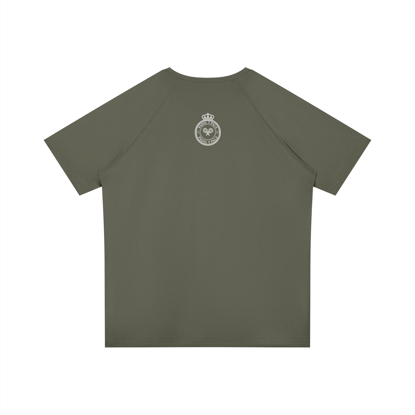 The Baseline Tee | White Logo | Padel y Pala