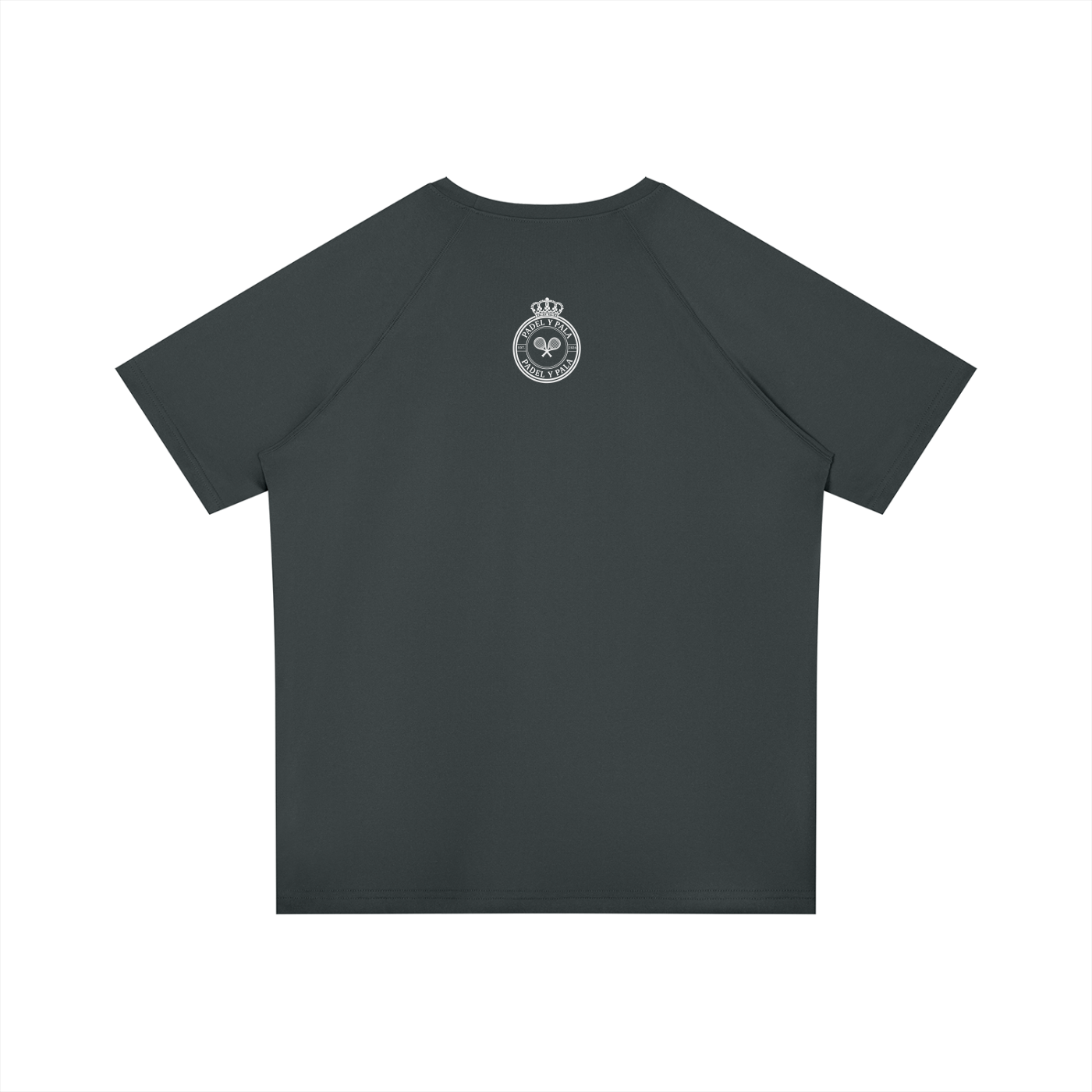 The Baseline Tee | White Logo | Padel y Pala