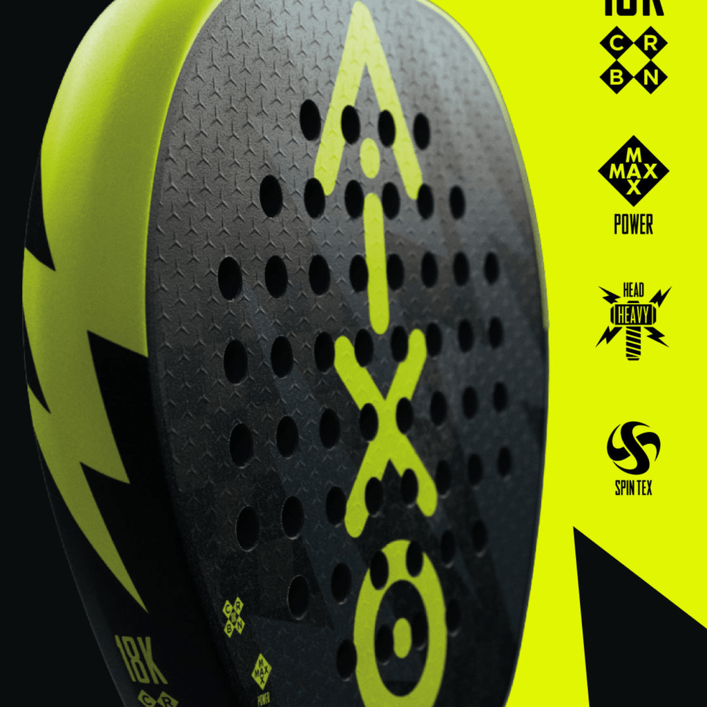 Aixo Insane Bolt Padel Racket 18k Carbon RL-B12 - Padel y Pala