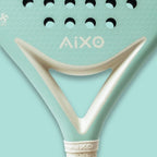 AIXO Pastel De Mint Padel Racket Full Carbon - Padel y Pala