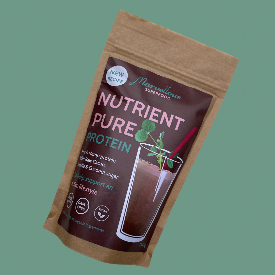 Plant-Based Protein Powder with Cacao & Vanilla