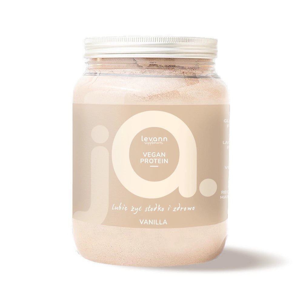 "jA" Vegan Protein Blend - Vanilla 500g - Padel y Pala