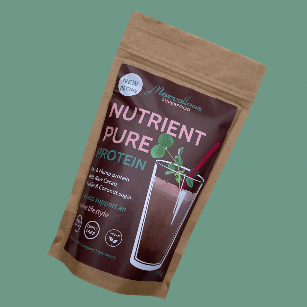 Plant-Based Protein Powder with Cacao & Vanilla - Padel y Pala