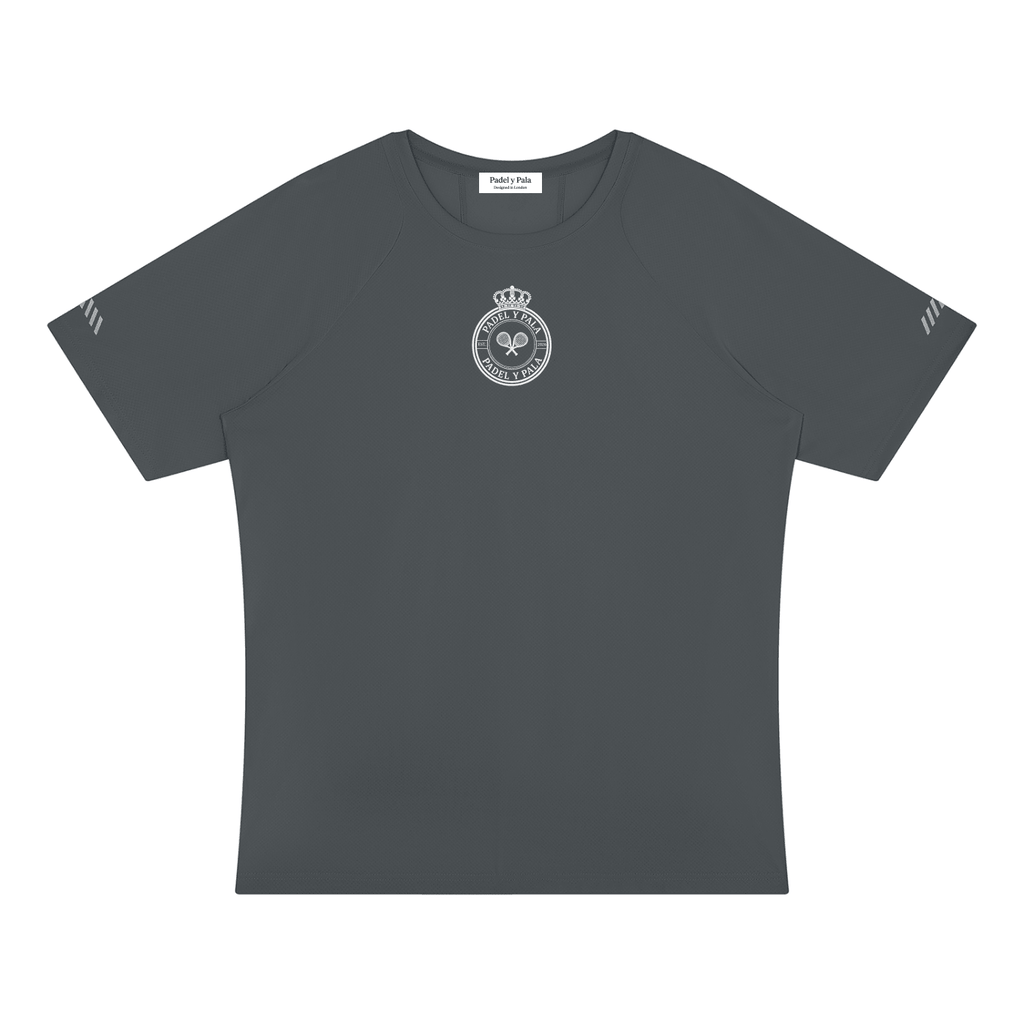 The Apex Motion Tee | White Logo | Padel Y Pala - Padel y Pala