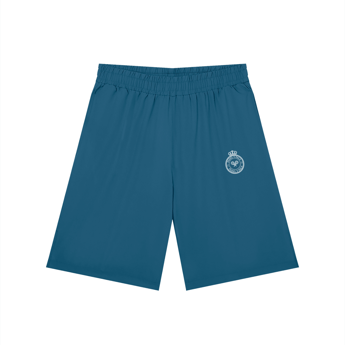 The Baseline Short | White Logo | Padel y Pala - Padel y Pala