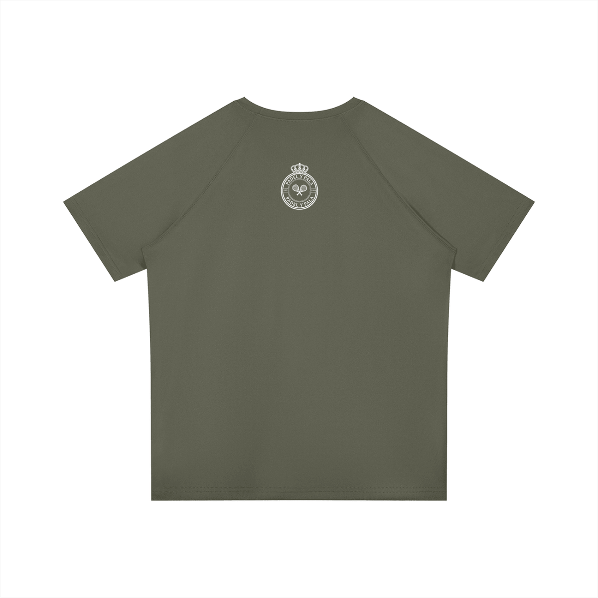 The Baseline Tee | White Logo | Padel y Pala - Padel y Pala