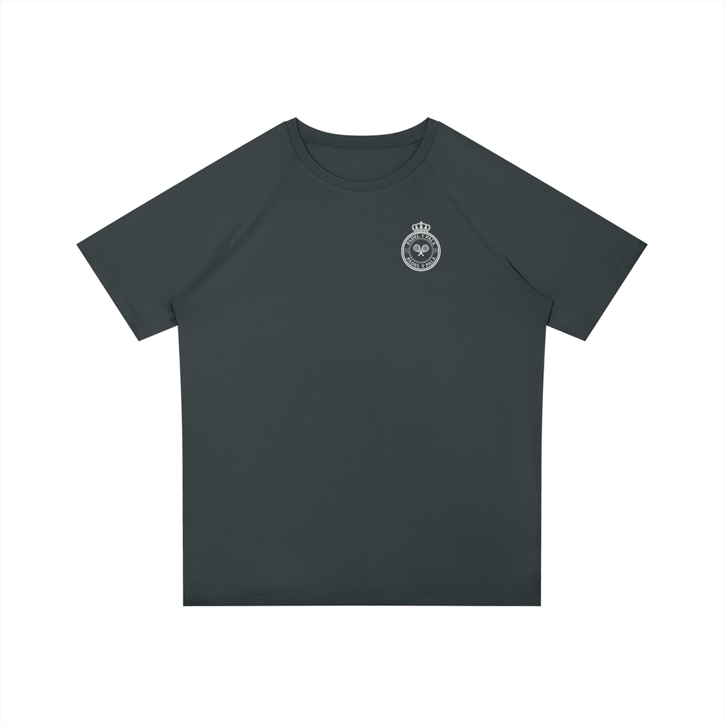 The Baseline Tee | White Logo | Padel y Pala - Padel y Pala