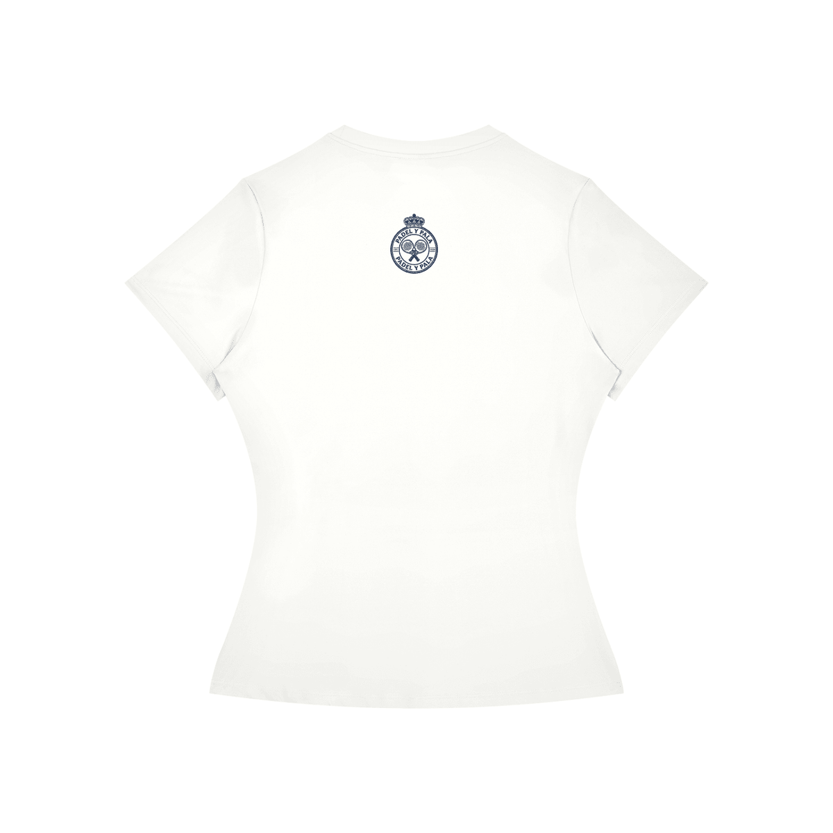 The Baseline Tee (Women's) | Blue Logo | Padel y Pala - Padel y Pala