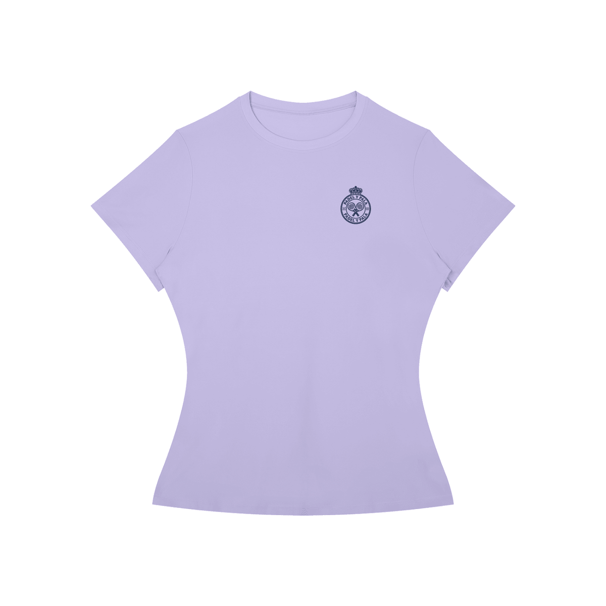 The Baseline Tee (Women's) | Blue Logo | Padel y Pala - Padel y Pala