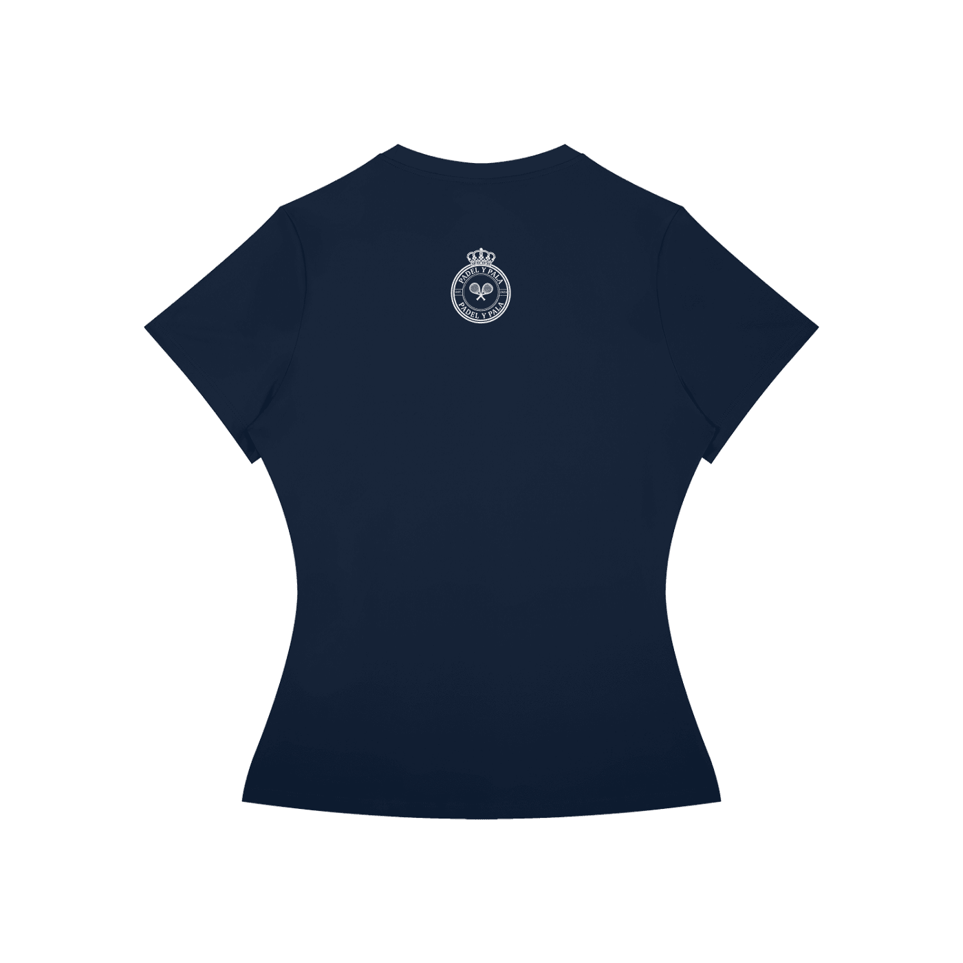 The Baseline Tee (Women's) | White Logo | Padel y Pala - Padel y Pala
