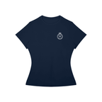 The Baseline Tee (Women's) | White Logo | Padel y Pala - Padel y Pala