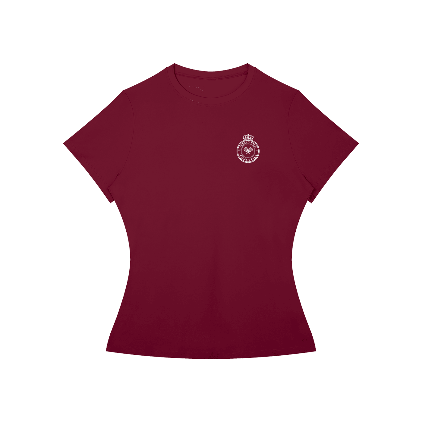 The Baseline Tee (Women's) | White Logo | Padel y Pala - Padel y Pala