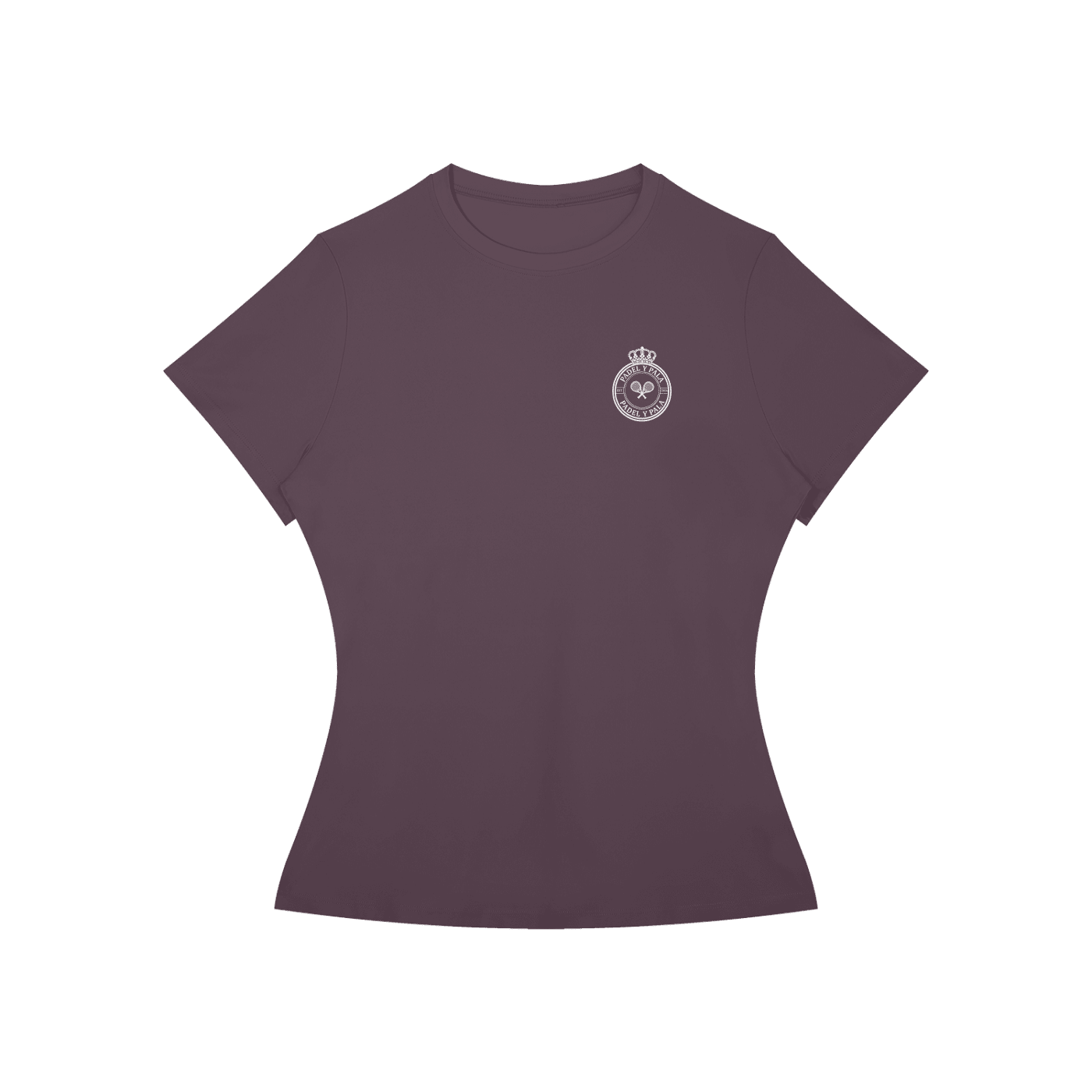 The Baseline Tee (Women's) | White Logo | Padel y Pala - Padel y Pala
