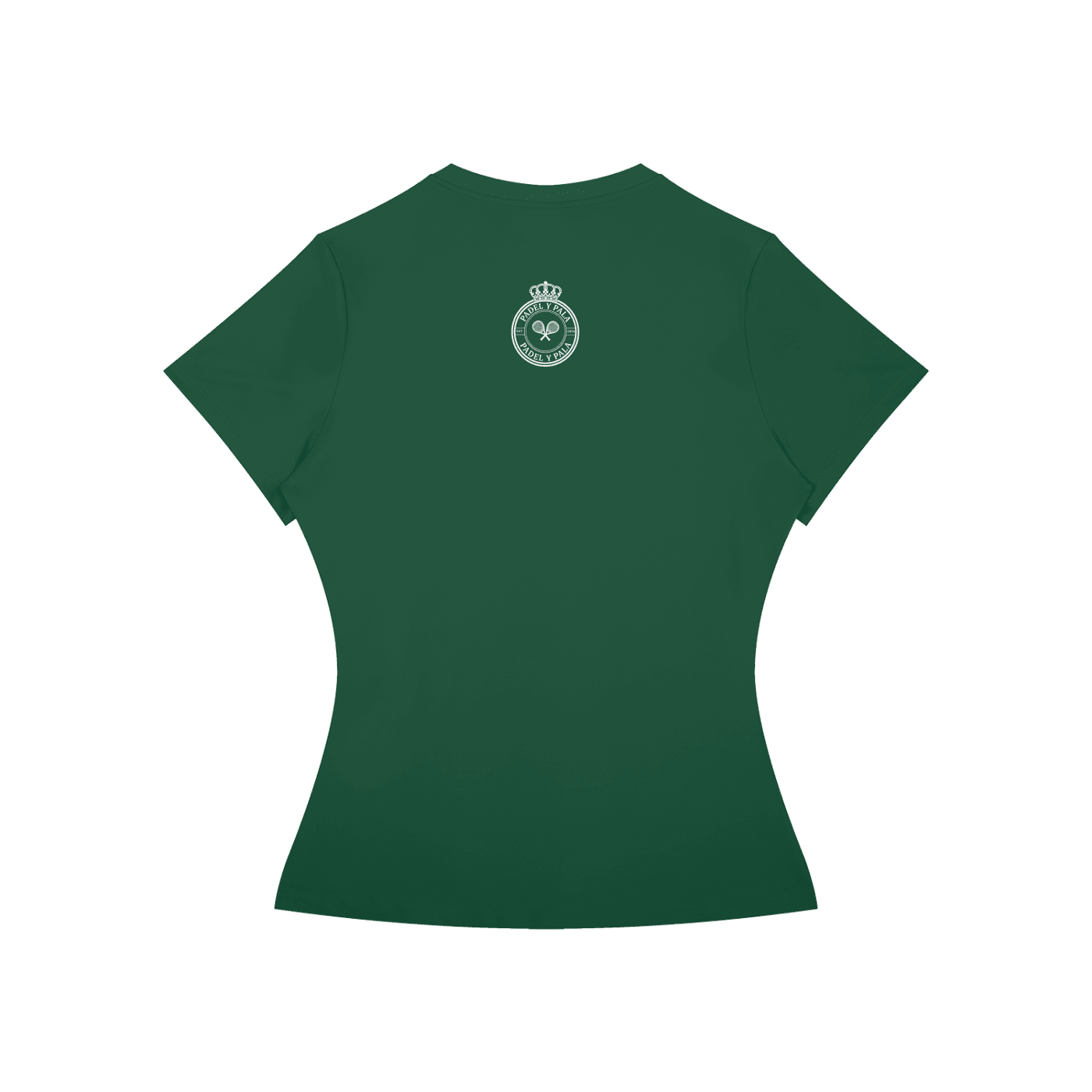 The Baseline Tee (Women's) | White Logo | Padel y Pala - Padel y Pala