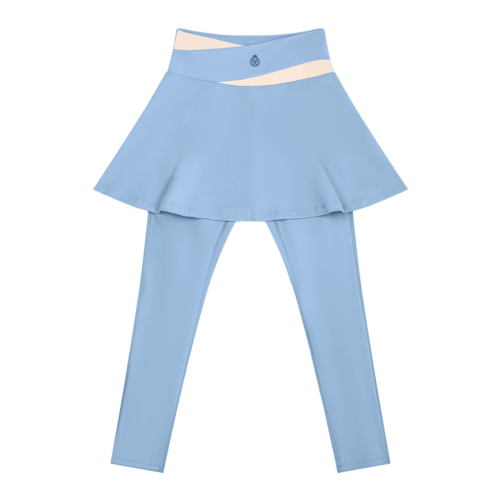 The Contour Coverage Legging | The Contour Collection | Blue Logo | Padel y Pala - Padel y Pala