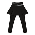 The Contour Coverage Legging | The Contour Collection | White Logo | Padel y Pala - Padel y Pala