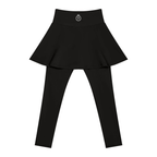 The Contour Coverage Legging | The Contour Collection | White Logo | Padel y Pala - Padel y Pala