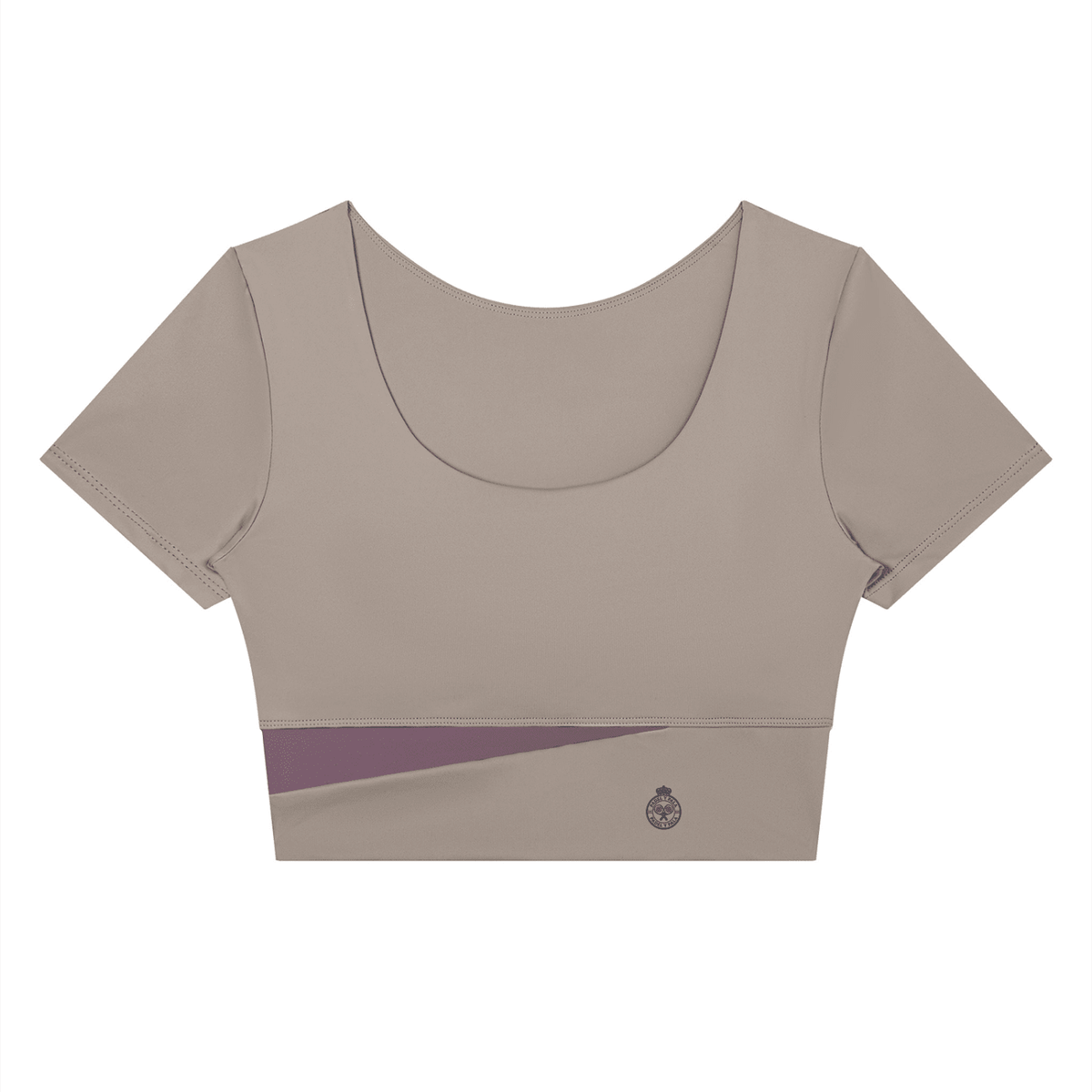 The Contour Crop Top | The Contour Collection | Blue Logo | Padel y Pala - Padel y Pala