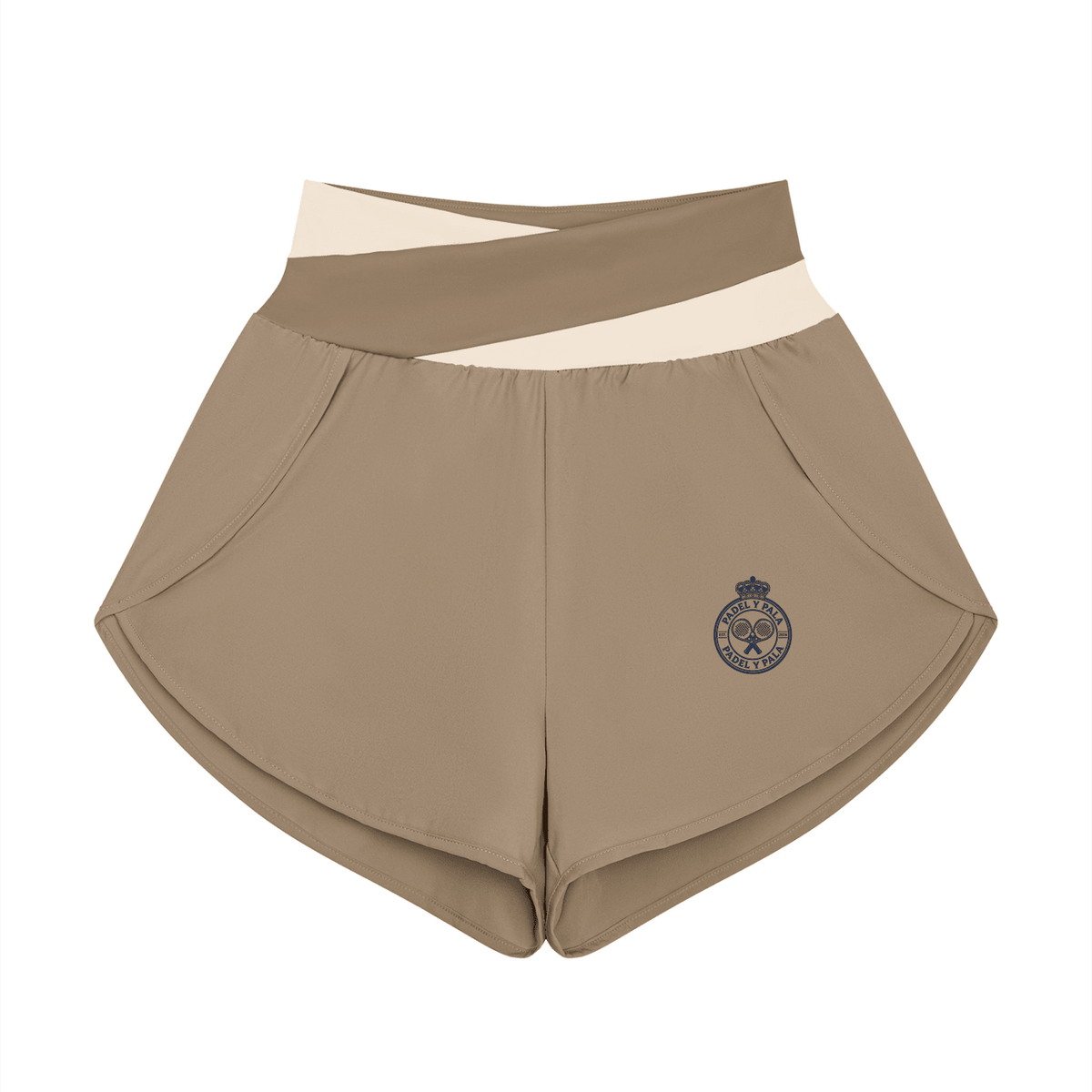 The Contour Crossover Short | The Contour Collection | Blue Logo | Padel y Pala - Padel y Pala