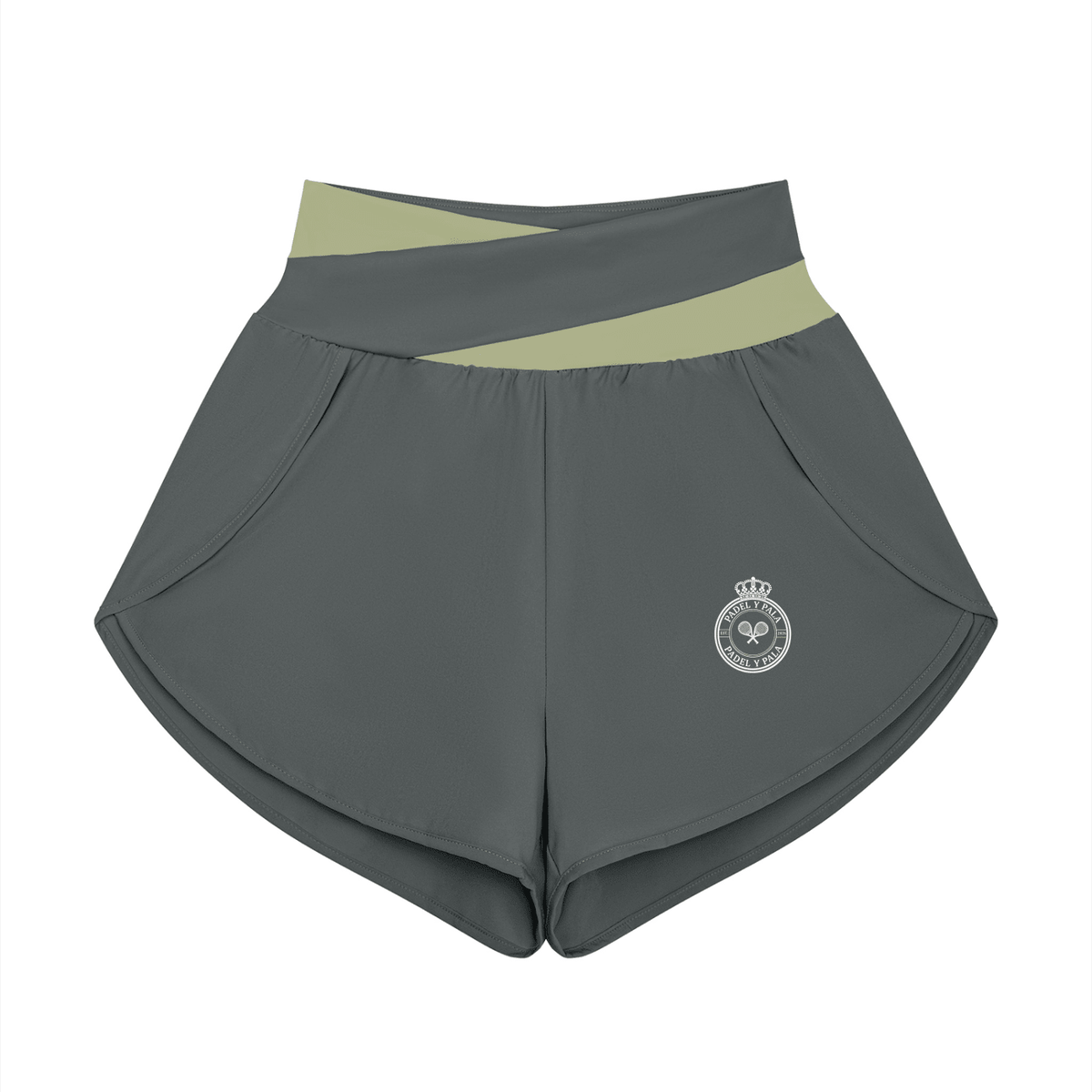 The Contour Crossover Short | The Contour Collection | White Logo | Padel y Pala - Padel y Pala