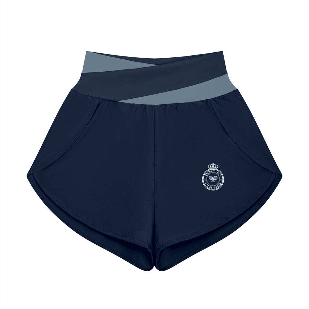 The Contour Crossover Short | The Contour Collection | White Logo | Padel y Pala - Padel y Pala
