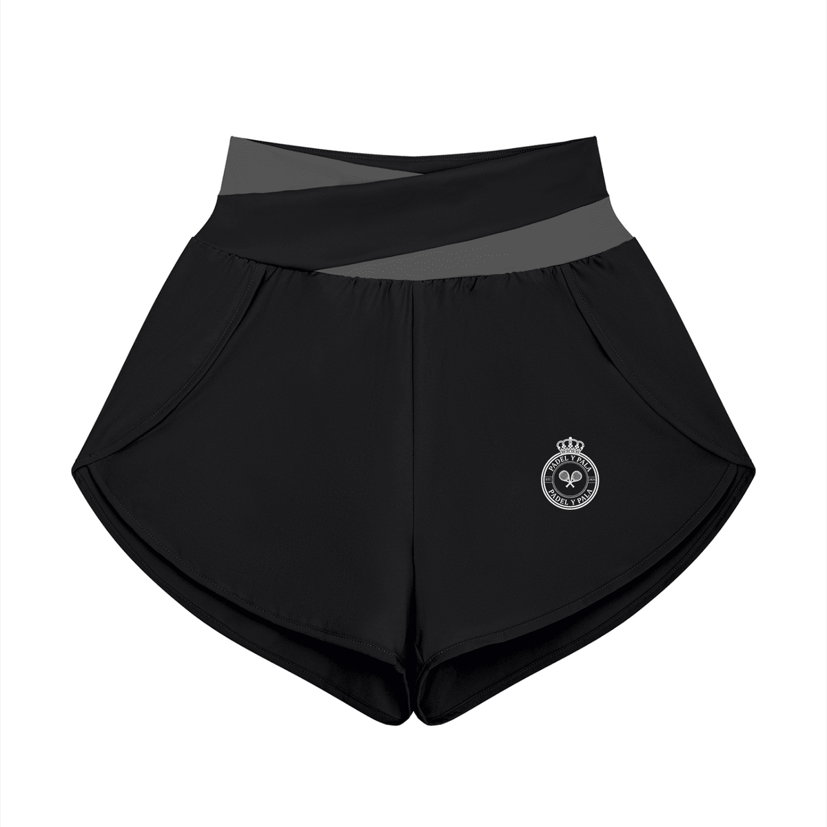 The Contour Crossover Short | The Contour Collection | White Logo | Padel y Pala - Padel y Pala