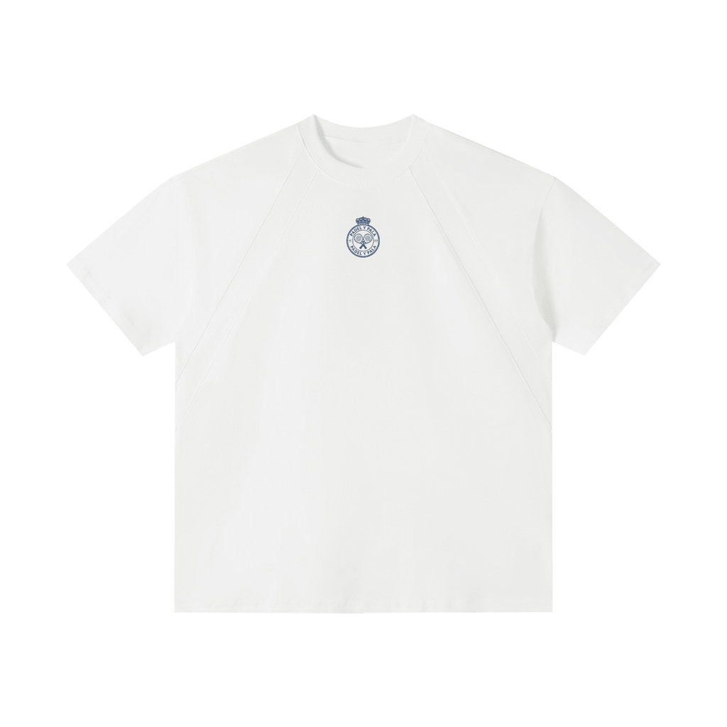 The Court Panel Tee | Blue Logo | Padel y Pala - Padel y Pala