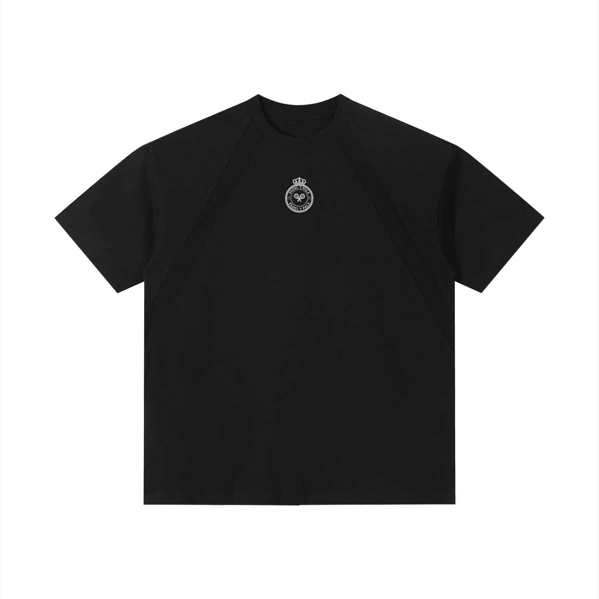 The Court Panel Tee | White Logo | Padel y Pala - Padel y Pala