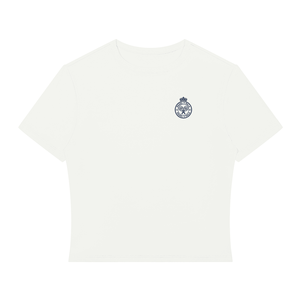 The Crop Shot | Blue Logo | Padel y Pala - Padel y Pala