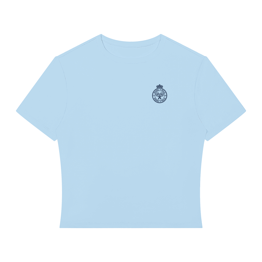The Crop Shot | Blue Logo | Padel y Pala - Padel y Pala