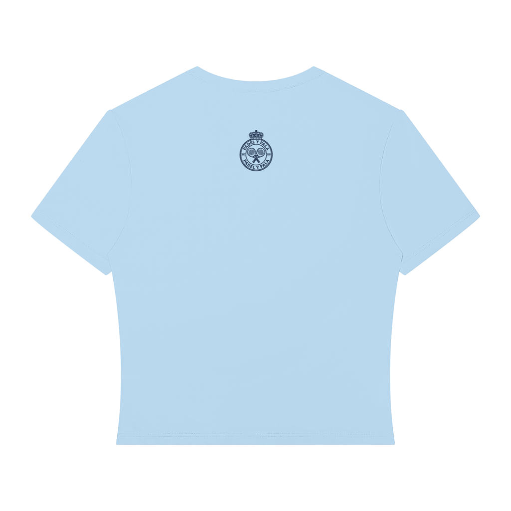 The Crop Shot | Blue Logo | Padel y Pala - Padel y Pala