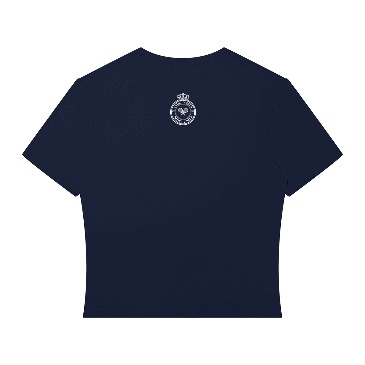The Crop Shot | White Logo | Padel y Pala - Padel y Pala