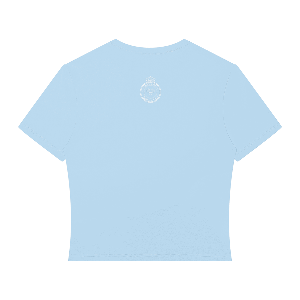 The Crop Shot | White Logo | Padel y Pala - Padel y Pala