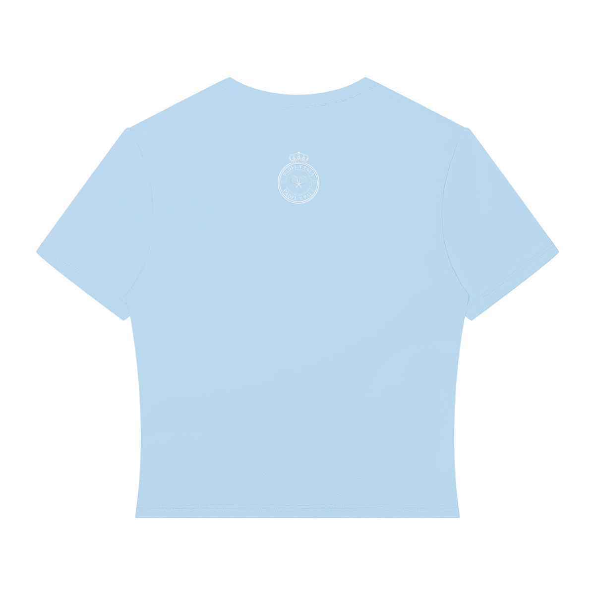 The Crop Shot | White Logo | Padel y Pala - Padel y Pala