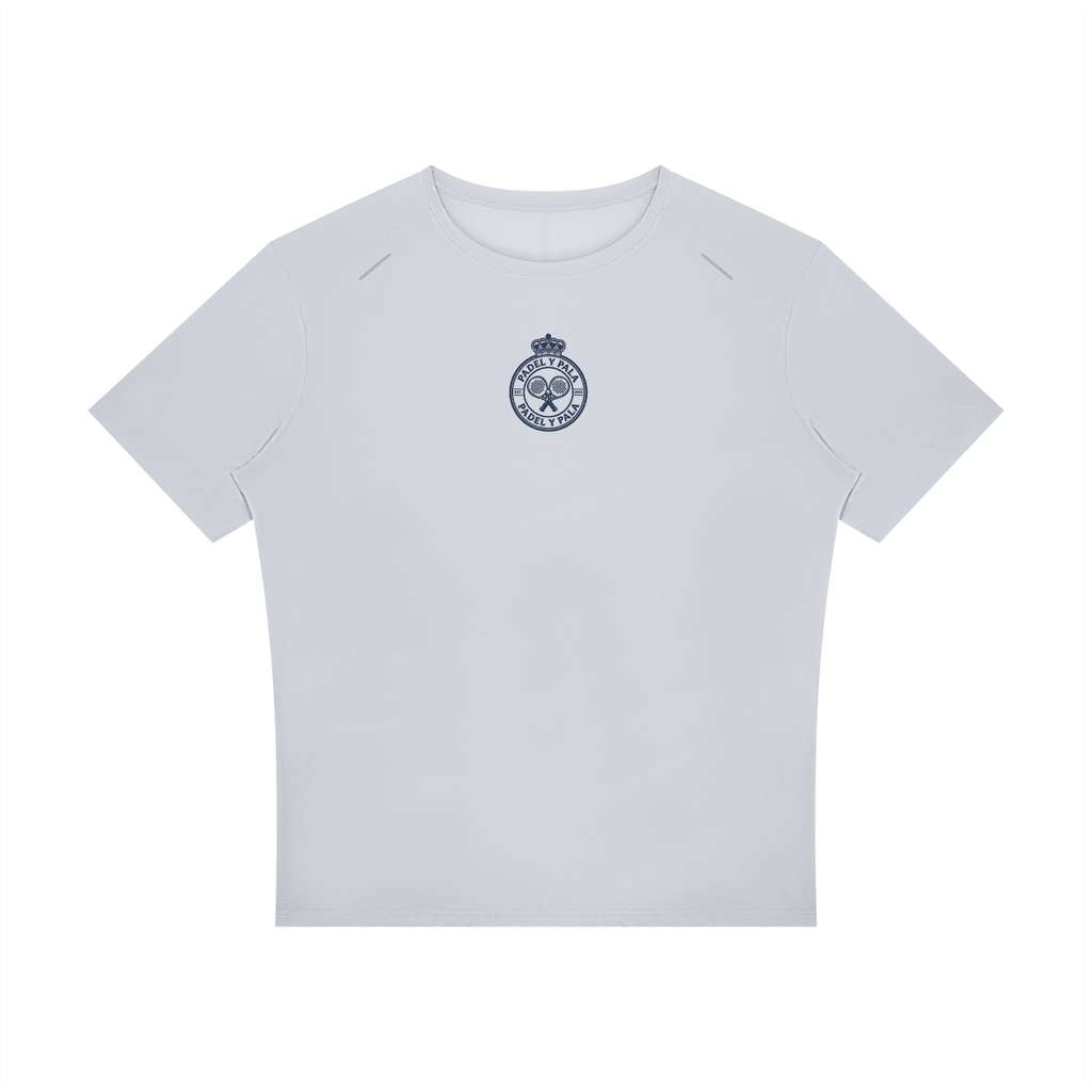 The Featherweight Motion Tee | Blue Logo | Padel Y Pala - Padel y Pala