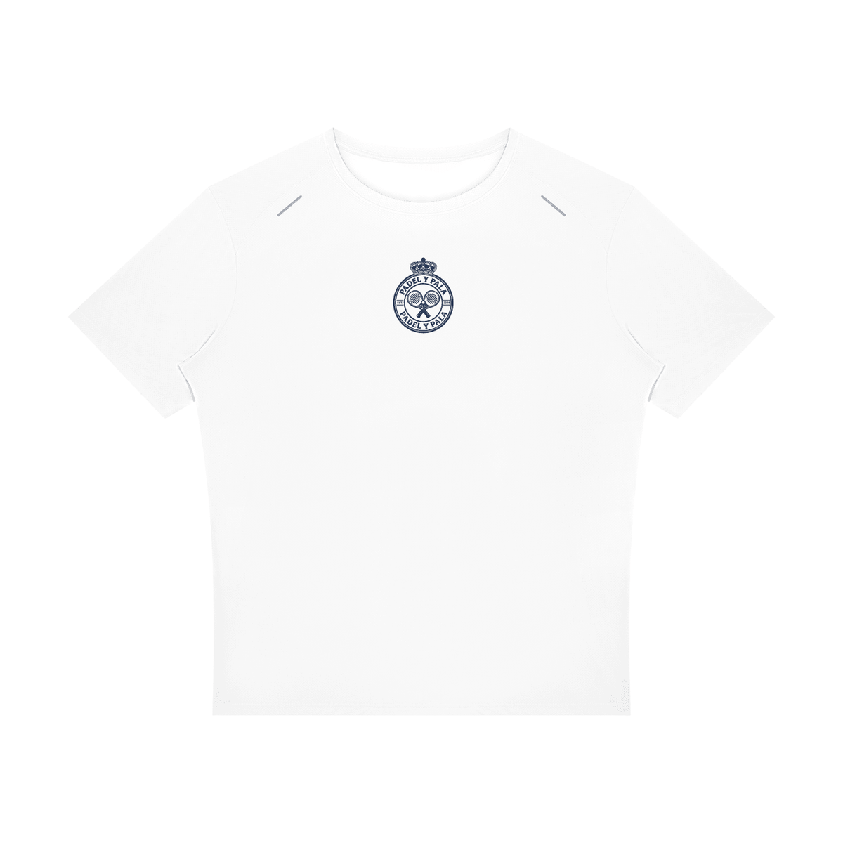 The Featherweight Motion Tee | Blue Logo | Padel Y Pala - Padel y Pala