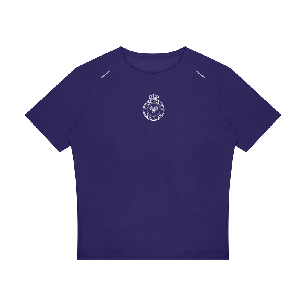 The Featherweight Motion Tee | White Logo | Padel Y Pala - Padel y Pala