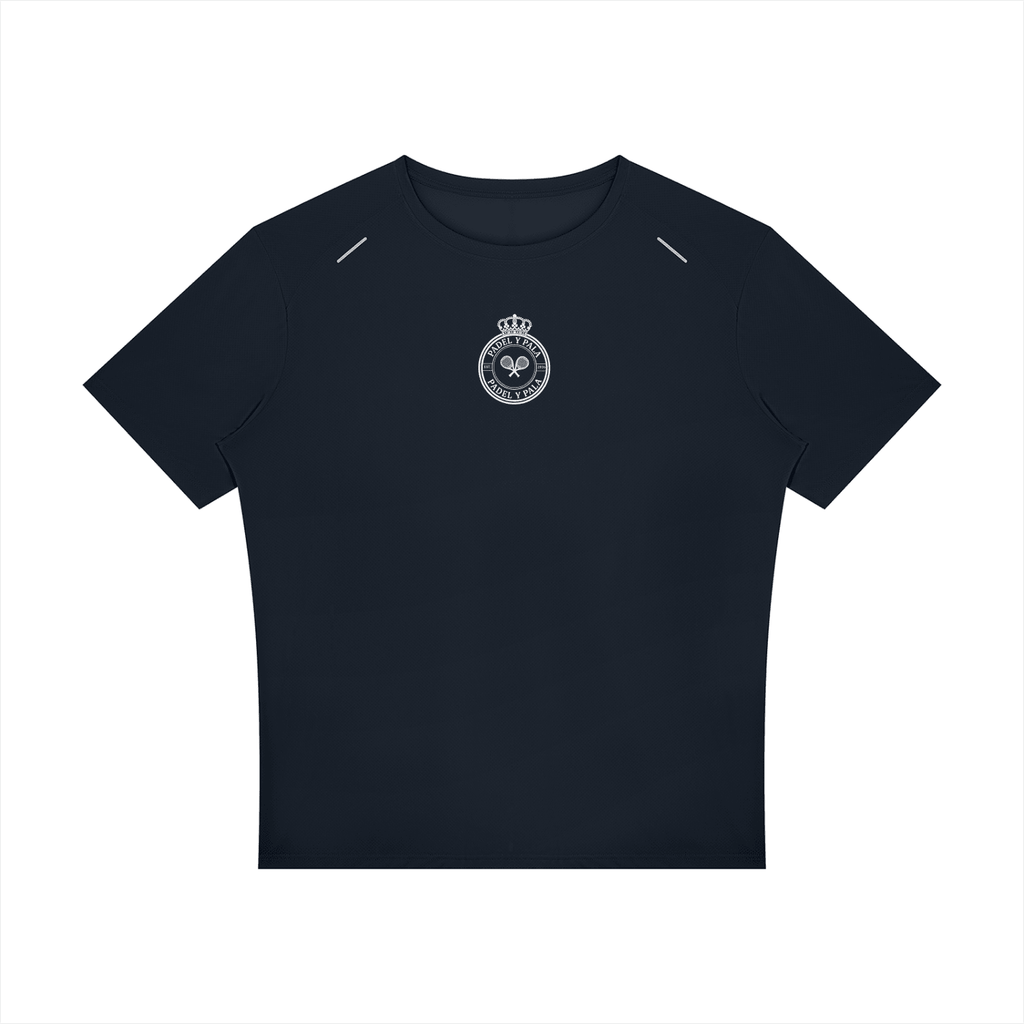 The Featherweight Motion Tee | White Logo | Padel Y Pala - Padel y Pala