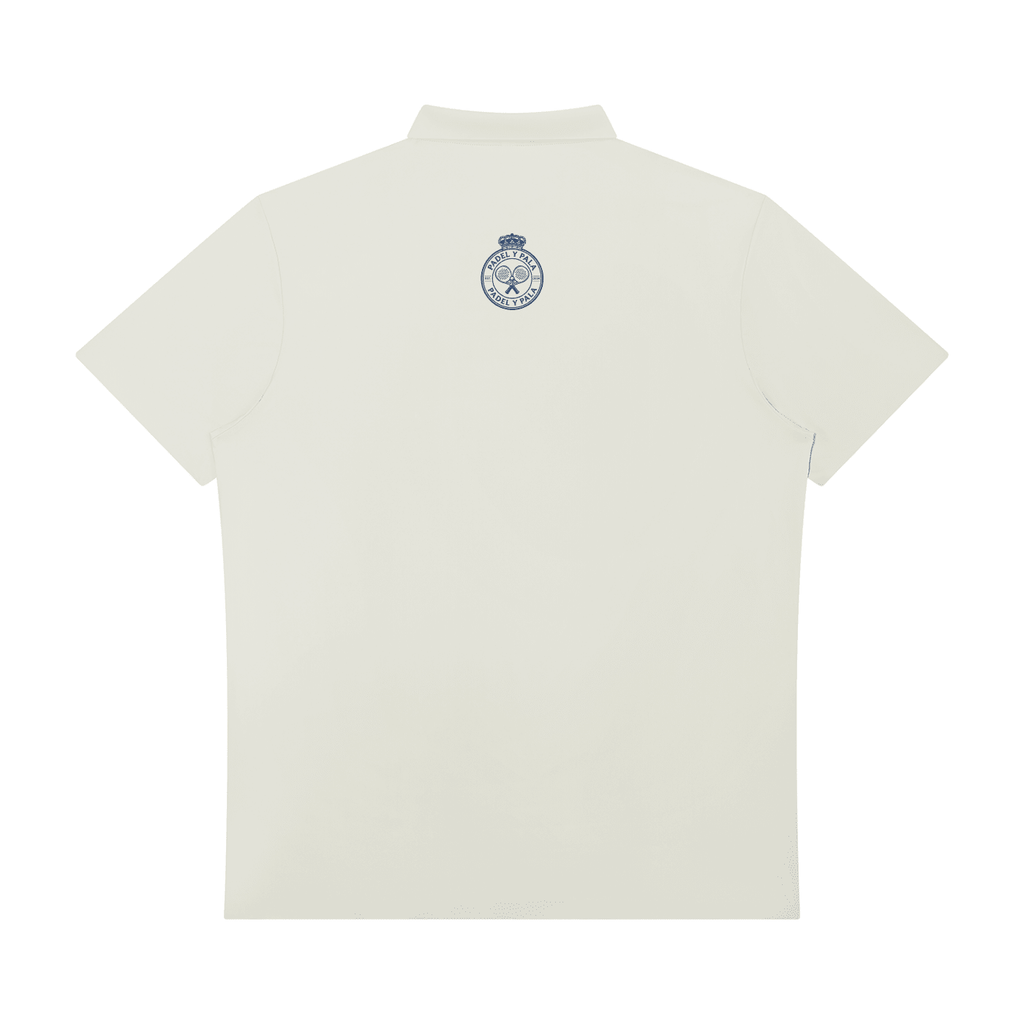 The Match-Day Quarter-Zip Polo | Blue Logo | Padel y Pala - Padel y Pala