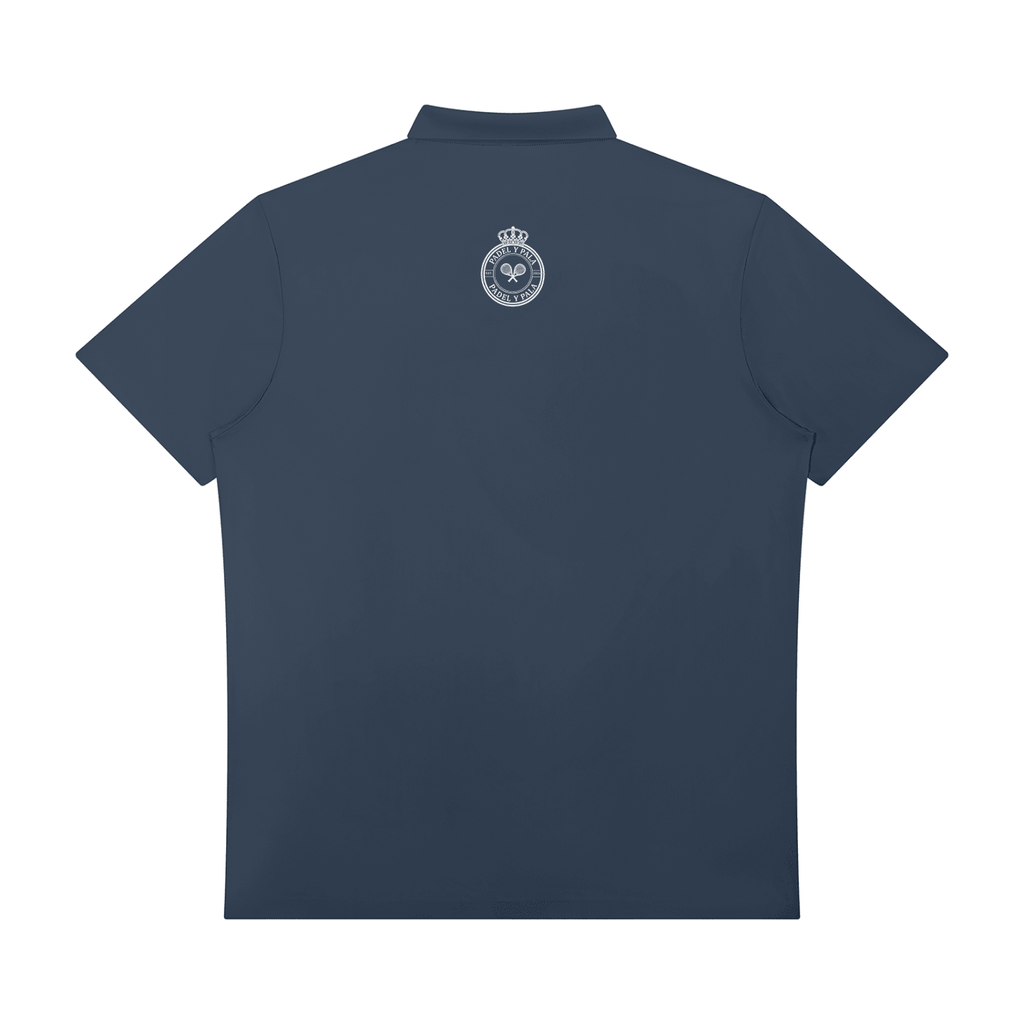 The Match-Day Quarter-Zip Polo | White Logo | Padel y Pala - Padel y Pala