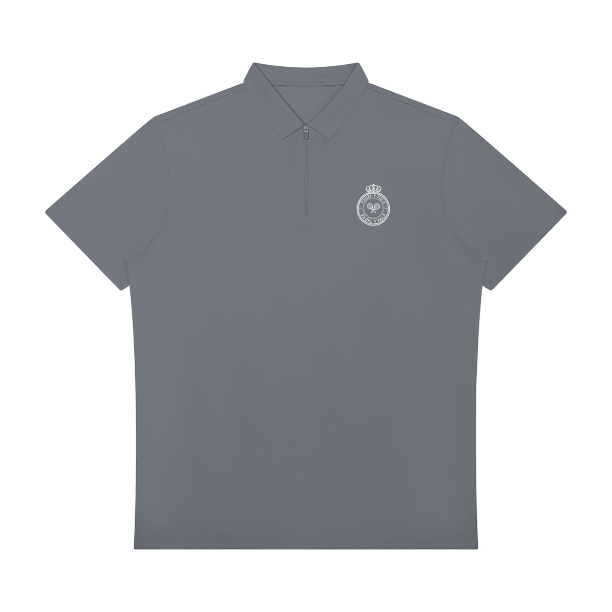 The Match-Day Quarter-Zip Polo | White Logo | Padel y Pala - Padel y Pala