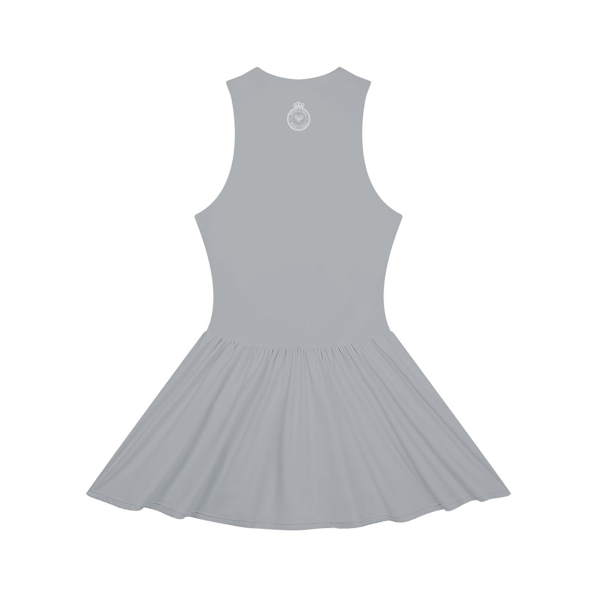 The Riviera Full-Zip Dress | White Logo | Padel y Pala - Padel y Pala